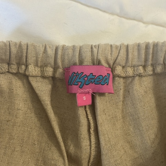 Ediikted Cargo Pants with Drawstring size small cotton, casual pants NWOT - Picture 5 of 7